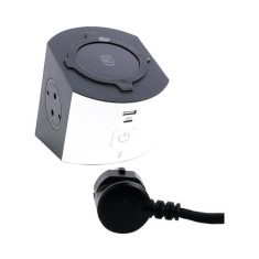 Bloc multipriza mobil incarcator inductie si USB A+C intrerupator Legrand 694506