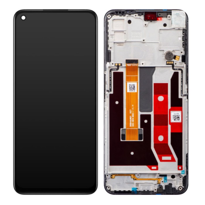 Display Oppo A73 5G Cu Rama Negru