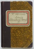 ISTORIA LITERATURII ROMANE de GH. ADAMESCU , ANII '30