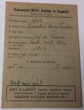 Document medical maghiar, 1945