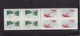 ROMANIA 1965 LP 604 PORTILE DE FIER BLOCURI 4 TIMBRE MNH, Nestampilat