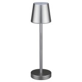 Lampa de masa 3w 4000k dimabil cu acumulator 4000mah - gri, V-TAC