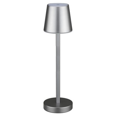 Lampa de masa 3w 4000k dimabil cu acumulator 4000mah - gri foto