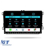 Navigatie Dedicata Skoda, Android, 9Inch, 2Gb Ram, 64Gb stocare, Bluetooth, WiFi, Apple Carplay Android Auto Performance AutoTuning