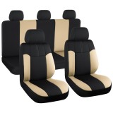 Cumpara ieftin Set huse scaune Dacia Logan II (2012-2020) Trend Negru-Bej, Umbrella