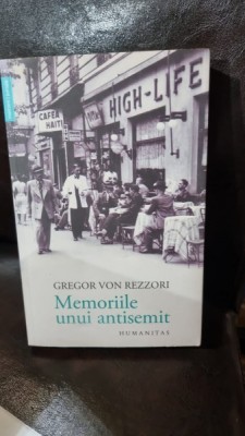 MEMORIILE UNUI ANTISEMIT - GREGOR VON REZZOR foto
