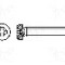 Surub M2, otel, 3mm, cap rotund, BOSSARD, 1152173