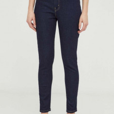 Levi's jeansi RETRO HIGH SKINNY femei, culoarea albastru marin