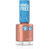 Rimmel Kind &amp; Free lac de unghii culoare 163 Love-In-A-Mist 8 ml