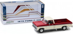 1973 Ford F-100 - Red and White Two-Tone 1:18 foto