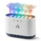 Umidificator de aer, Difuzor aromaterapie, 7 culori, adaptare sonora, 900 ml