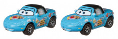 Cars3 Set 2 Masinute Metalice Dinoco Mia Si Dinoco Tia foto