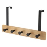 Cuier X5 Bamboo &ndash; Negru | Cuiere Baie