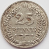 3070 Germania 25 pfennig 1910 Wilhelm II - A km 18, Europa