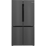 Combina frigorifica Bosch KFN96AXEA, 605 l, Multi Door, VitaFresh, Total No Frost, Clasa E, Inox negru