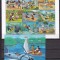 Palau 1994 Disney MI 775-763 klb. + 3 bl. 33-35 MNH