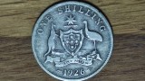 Australia - moneda de colectie - 1 shilling 1926 argint sterling 925 - George V