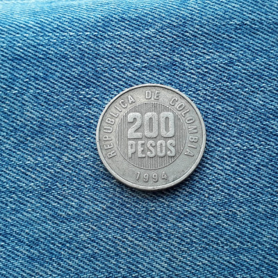 200 Pesos 1994 Columbia foto