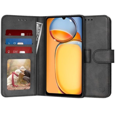 Husa pentru Xiaomi Redmi 13C 4G / 13C 5G / Poco C65 / Poco M6 - Techsuit Diary Book - Black foto