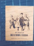 De-a baba oarba / Al. Vlahuță / ilustrații alb-negru de Al. Alexe / 1955, Tineretului, Alexandru Vlahuta