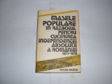 Cumpara ieftin Masele Populare In Razboiul Pentru Cucerirea Independentei Ab - Colectiv , 20919