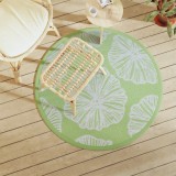 vidaXL Covor de exterior, ARAKIL verde, &Oslash;120 cm, PP