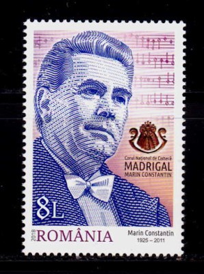 RO 2018 LP 2183 &amp;quot;Corul Madrigal , 55 de ani &amp;quot; ,serie ,MNH foto