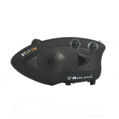 Resigilat : Sistem comunicare moto Midland BTX1 FM Plus cu difuzoare Hi-Fi Cod C11 foto