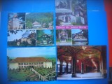 HOPCT LOT 3639 - 4 CARTI POSTALE-GURGHIU SI CABANE DIN JUD MURES-CIRCULATE, Circulata, Printata