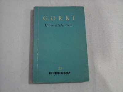 UNIVERSITATILE MELE - Maxim GORKI foto