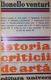 ISTORIA CRITICII DE ARTA