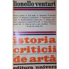 ISTORIA CRITICII DE ARTA