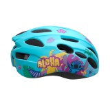 Casca biciclisti copii IN-MOLD, model Stitch, culoare albastru, marime M(52-56cm... Cod:59292SP