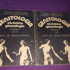 Carte veche 2 volume,GENITOLOGIA Obstetrica ginecologia -prof Dr.TRAIAN REBEDEA