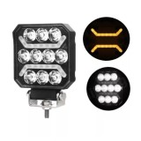 LED Lumini de lucru DRL Lampe 12V 24V 15W 1500lm pentru Camion tractor Suv 4x4 Spot Beam Alb/Galben