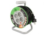 Prelungitor Alimentare 4 Prize PVC Negru 3x1,5mm2