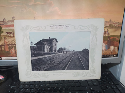 Calea ferată T&amp;acirc;rgoviște-Pucioasa, Gara Doicești, 1903, 201 foto