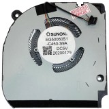 Cooler procesor Laptop, Dell, G7 15 7500, P100F, P100F001, 0XPY2, 00XPY2, 8PR40, 08PR40, MG75080V1-C010-S9A, DFS5K22305283M-FMHX, pentru Nvidia GTX 16
