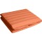 Cearsaf de pat din damasc, densitate 130 g/mp, Portocaliu