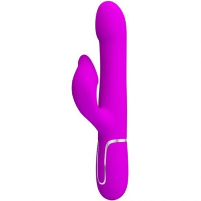 PRETTY LOVE - RABBIT VIBRATOR PEARLS VIOLET foto
