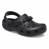 Saboti Crocs Classic Chain Clog Negru - Black, 37 - 39, 43, 45