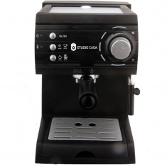 Espressor cu pompa Studio Casa Aroma SC 422 Negru 1050W 1.5 litri foto