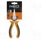 Cleşti drepţi semirotunzi universali alungiţi 160mm NEO TOOLS