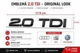 Emblema auto 2.0 TDI Negru metalic 179x230mm Banda adeziva BMW Febi Bilstein