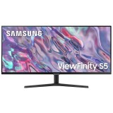 Monitor LED Samsung ViewFinity S5 S50GC LS34C500GAUXEN 34 inch UWQHD VA 5 ms 100 Hz HDR FreeSync