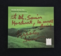 Cd audio Nicolas Simion cd uri cu autograf / Romanian Impressions / Misterioso Live in Zurich