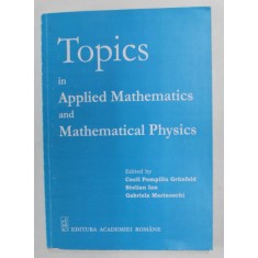 TOPICS IN APPLIED MATHEMATICS AND MATHEMATICAL PHYSICS by CECIL POMPILIU GRUNFELD ...GABRIELA MARINOVSCHI , 2008