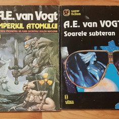 Set 2 carti de A. E. van Vogt. SF. Editura Nemira