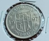 C50 - Moneda foarte veche - Mauritius - 1 rupee - 1997, Africa
