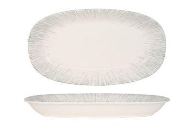 Bonna Placa de service - Iris - Por&amp;Aring;&amp;pound;elan - 34x19 cm - set de 2 foto